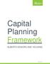 Capital Planning Framework