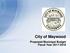 City of Maywood. Proposed Municipal Budget Fiscal Year