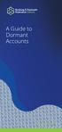 A Guide to Dormant Accounts