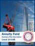 Annuity Fund. Summary Plan Description. Local 14-14B