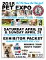 Oh! The Places Our Pets Go!! PET EXPO VET GROOMER WALK STORE TRAINER SATURDAY APRIL 28 RESERVE YOUR BOOTH TODAY!
