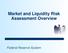 Market and Liquidity Risk Assessment Overview. Federal Reserve System