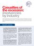 Casualties of the recession: insolvencies by industry