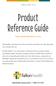 Product Reference Guide