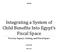 Integrating a System of Child Benefits Into Egypt s Fiscal Space