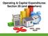 Operating & Capital Expenditures: Section 29 (and elsewhere)