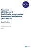 Pearson LCCI Level 3 Certificate in Advanced Business Calculations (ASE3003)