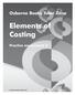 Osborne Books Tutor Zone. Elements of Costing. Practice assessment 2