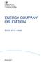 ENERGY COMPANY OBLIGATION ECO3: