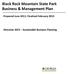 Black Rock Mountain State Park Business Plan. Table of Contents