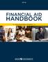FINANCIAL AID HANDBOOK NON-TRADITIONAL STUDENTS