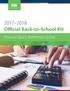Official Back-to-School Kit. Finance Quick Reference Guide