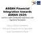 ASEAN Financial Integration towards ASEAN 2025: