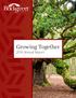 Growing Together Annual Report