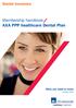 Dental insurance. Membership handbook AXA PPP healthcare Dental Plan