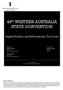49 th WESTERN AUSTRALIA STATE CONVENTION