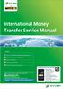 International Money Transfer Service Manual