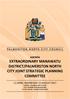 AGENDA EXTRAORDINARY MANAWATU DISTRICT/PALMERSTON NORTH CITY JOINT STRATEGIC PLANNING COMMITTEE