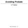 Avoiding Probate. 12 th Edition. Mary Randolph, J.D.