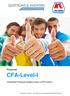 CFA-Level-I. Financial. Chartered Financial Analyst Level I (CFA Level I)