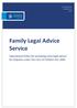 Family Legal Advice Service. Operational Policy v1.8. July Family Legal Advice