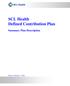 SCL Health Defined Contribution Plan. Summary Plan Description