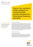 Cyprus Tax Authority issues guidance on revised transfer pricing framework for intra-group financing activities
