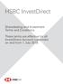 HSBC InvestDirect. Sharedealing and Investment Terms and Conditions