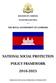 NATIONAL SOCIAL PROTECTION POLICY FRAMEWORK