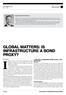 GLOBAL MATTERS: IS INFRASTRUCTURE A BOND PROXY?