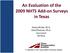 An Evaluation of the 2009 NHTS Add-on Surveys in Texas