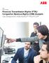 WHITE PAPER. Financial Transmission Rights (FTR)/ Congestion Revenue Rights (CRR) Analysis Get ahead with ABB Ability PROMOD