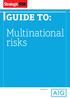 guide to: Multinational risks Supported by