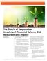 The Effects of Responsible Investment: Financial Returns, Risk, Reduction and Impact