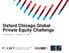 Oxford Chicago Global Private Equity Challenge. Info Session October 17, 2017