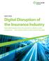Digital Disruption of the Insurance Industry