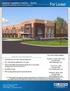 For Lease. Lenexa Logistics Centre - North. For more information: Bulk and Flex Industrial Site