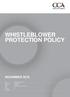 WHISTLEBLOWER PROTECTION POLICY
