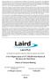 Laird PLC. (Incorporated and registered in England and Wales with registered number 55513)