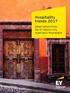 Hospitality trends Observations from the EY Mexico City Hospitality Roundtable