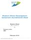 Western Water Development Consultant Accreditation Deed