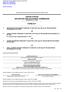 UNITED STATES SECURITIES AND EXCHANGE COMMISSION FORM 20-F