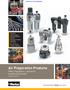 Air Preparation Products. Filters, Regulators, Lubricators, & Airline Accessories. Catalog 0700P-E