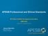 APESB Professional and Ethical Standards
