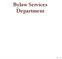 Bylaw Services Department
