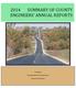 2014 SUMMARY OF COUNTY ENGINEERS ANNUAL REPORTS