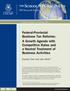 Federal-Provincial Business Tax Reforms: A Growth Agenda with Competitive Rates and a Neutral Treatment of Business Activities