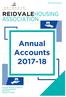 REIDVALE HOUSING ASSOCIATION REPORT AND FINANCIAL STATEMENTS FOR THE YEAR ENDED 31 MARCH 2018