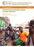 Informal Economy Budget Analysis in Greater Monrovia
