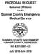 PROPOSAL REQUEST. Sumner County Emergency Medical Service